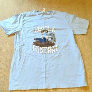 Barstool Sports Coach K funeral UNC t shirt